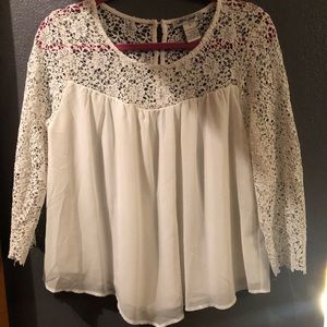 White Lace Top